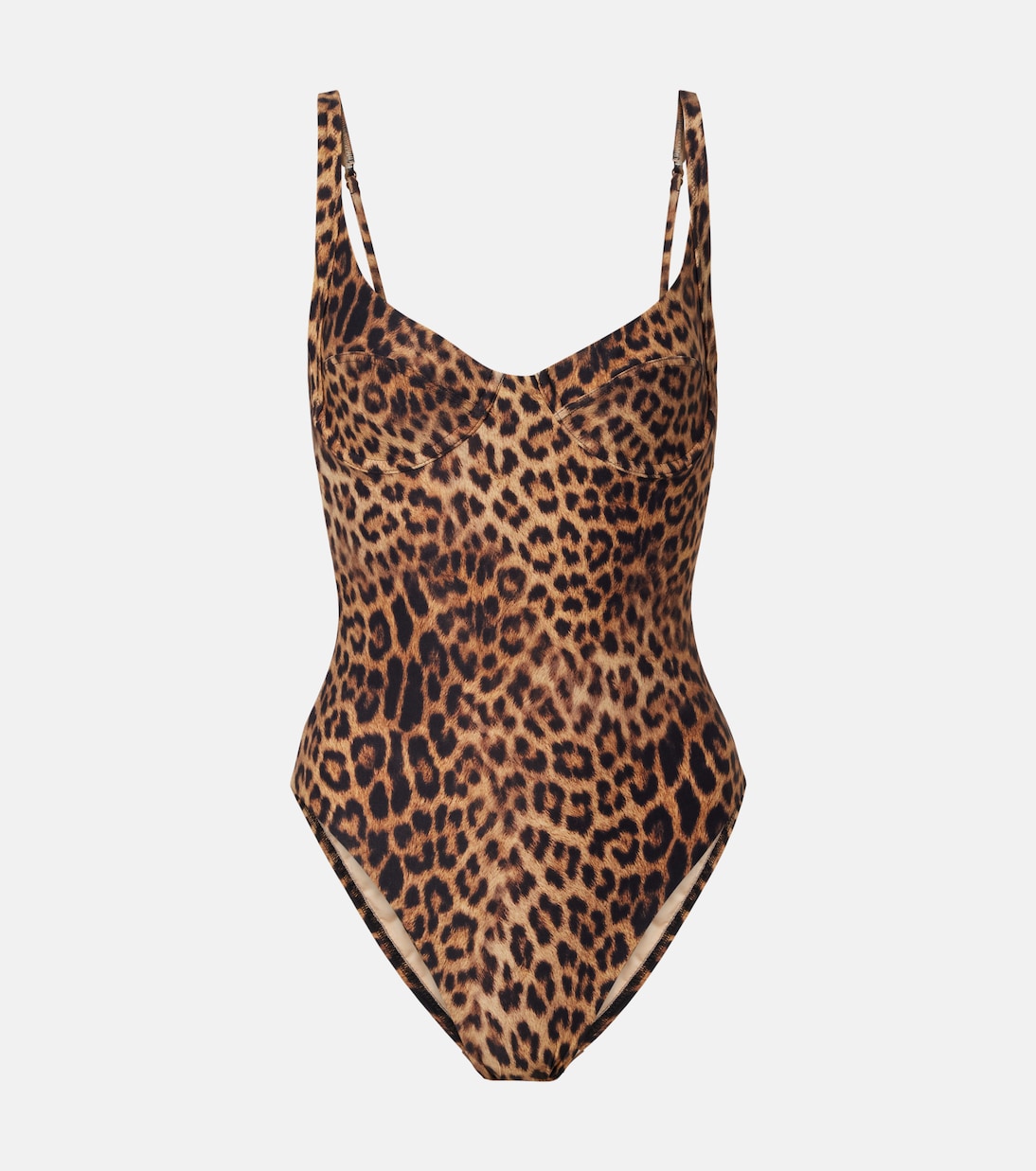 Mauritius Leopard-Print Swimsuit in Multicoloured - Melissa Odabash