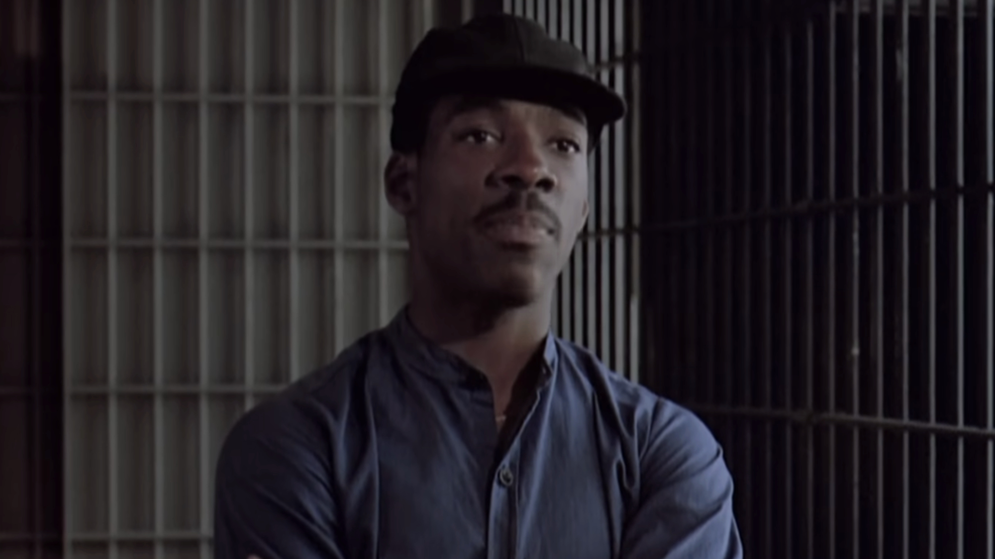 Reggie Hammond (Eddie Murphy) looks ahead in 48 Hrs.