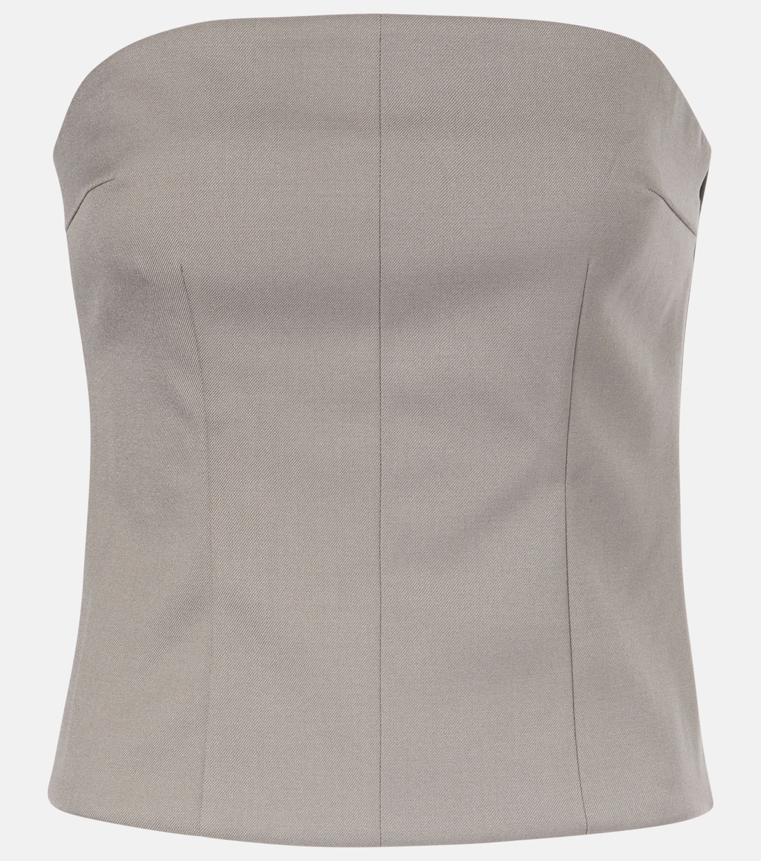 Shoot Tube Top in Gray - Complete Studio