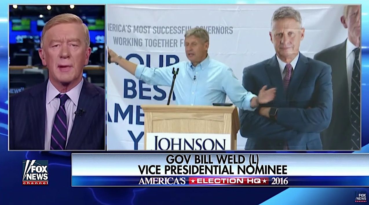 Gary Johnson and William Weld disagree on FBI move