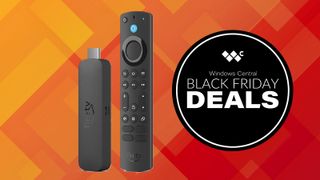 Header image for a Black Friday 2024 spotlight on the Amazon Fire TV Stick 4K Max