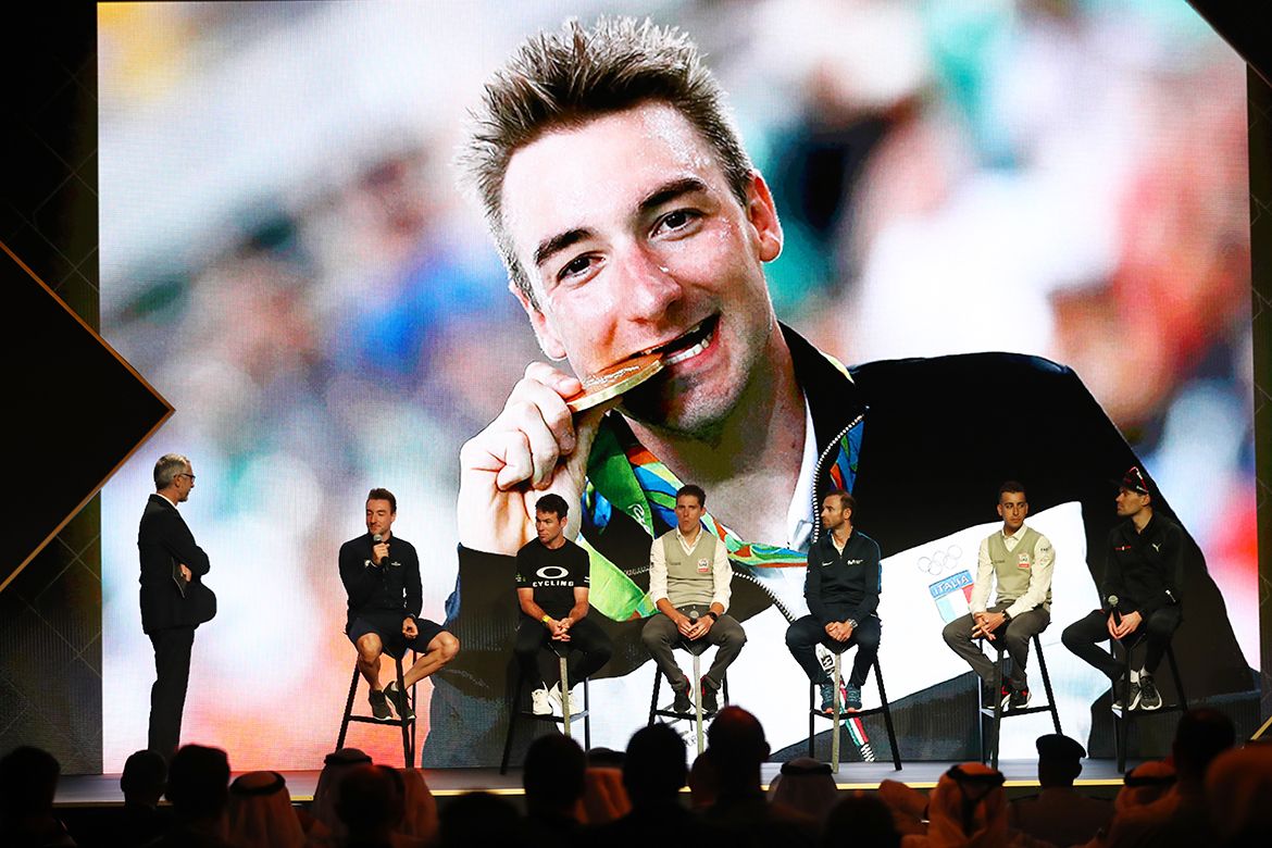 Elia Viviani recalls his Rio Olympic gold medal in the Omnium
