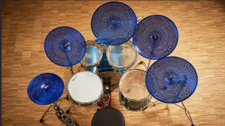Millenium Still Cymbals coloured low-volume practice cymbals 