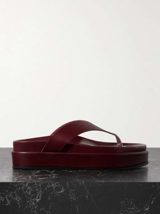 Charys2flatform Leather Platform Sandals