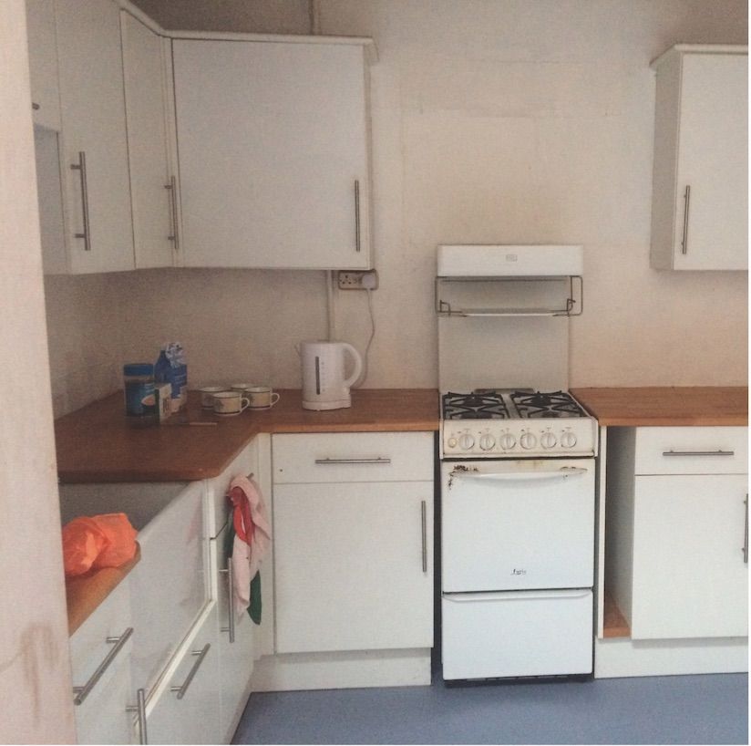 kitchen before shot