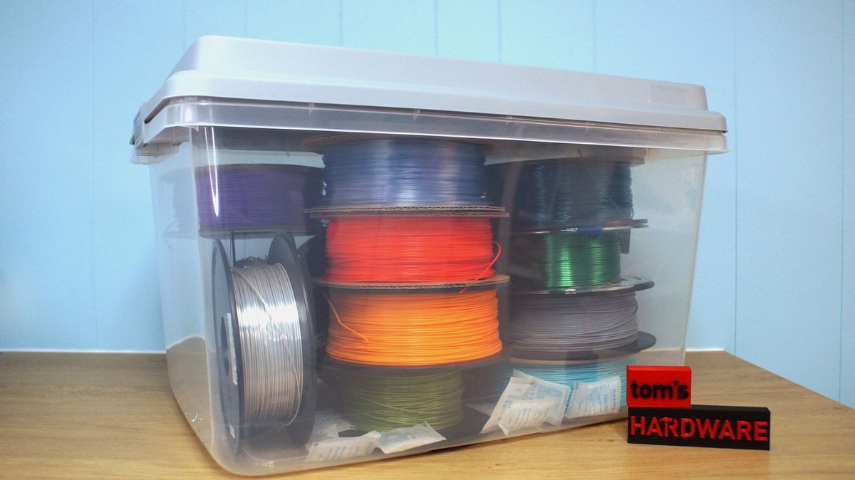 How to Store 3D Printer Filament and Keep it Dry Tom's Hardware