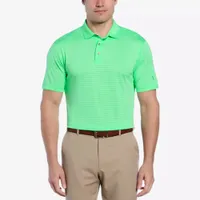 PGA TOUR Heather Feeder Polo Shirt