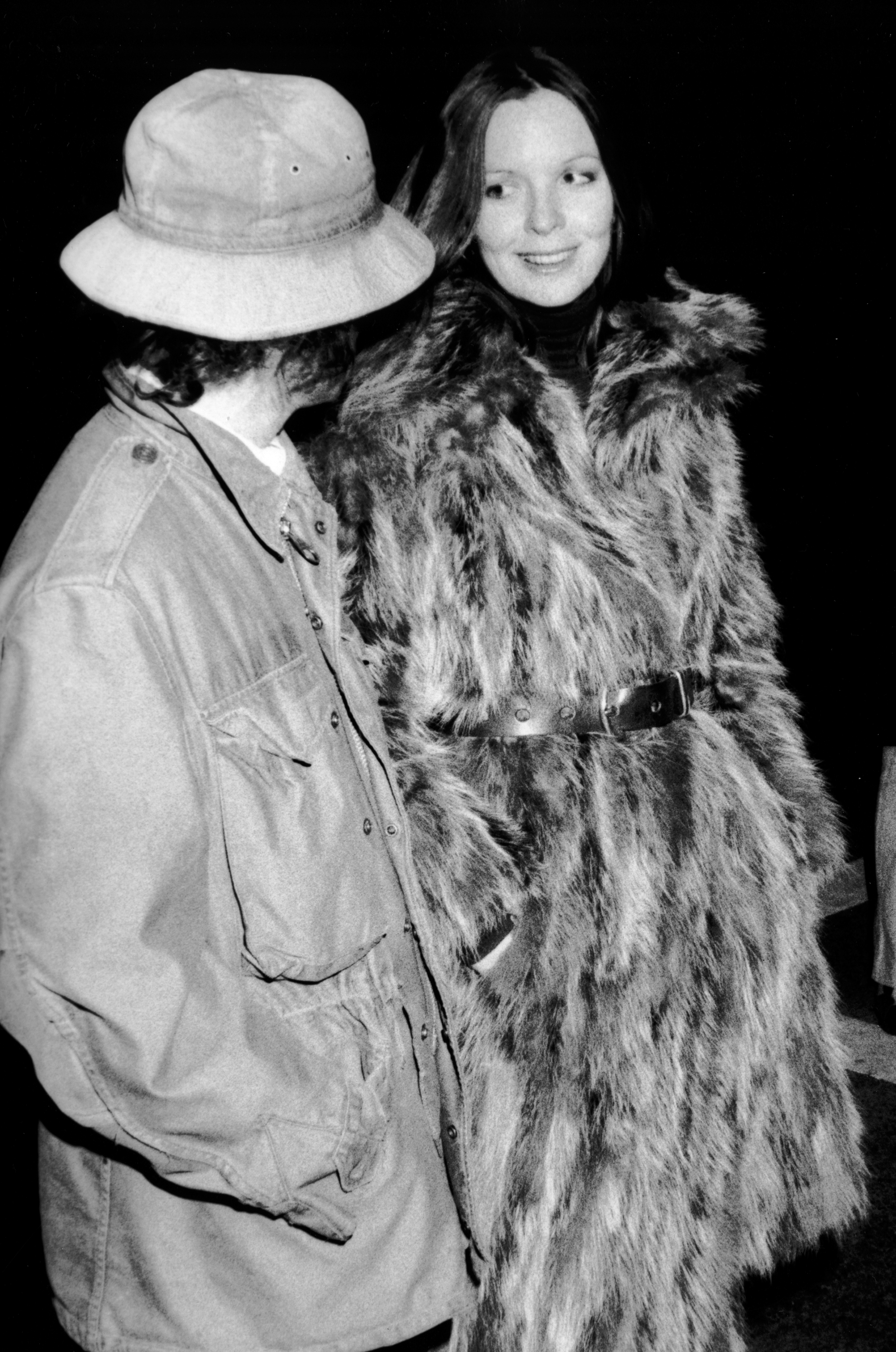 Diane Keaton's style evolution: Woody Allen and Diane Keaton sighted on February 28, 1974 at Elaine's Restaurant in New York City.