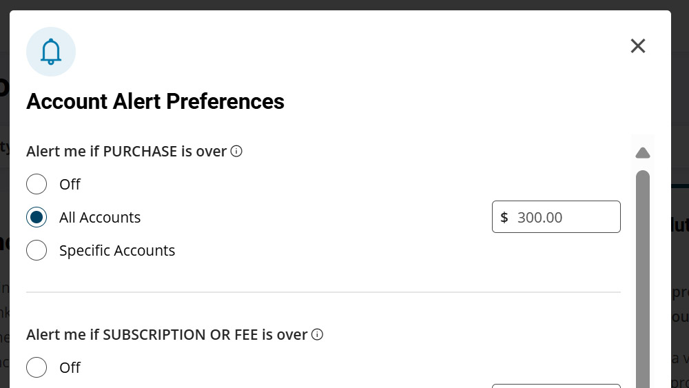 Screenshot of the IdentityForce web interface