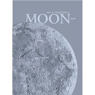 Laminated Moon Map. Buy Here
