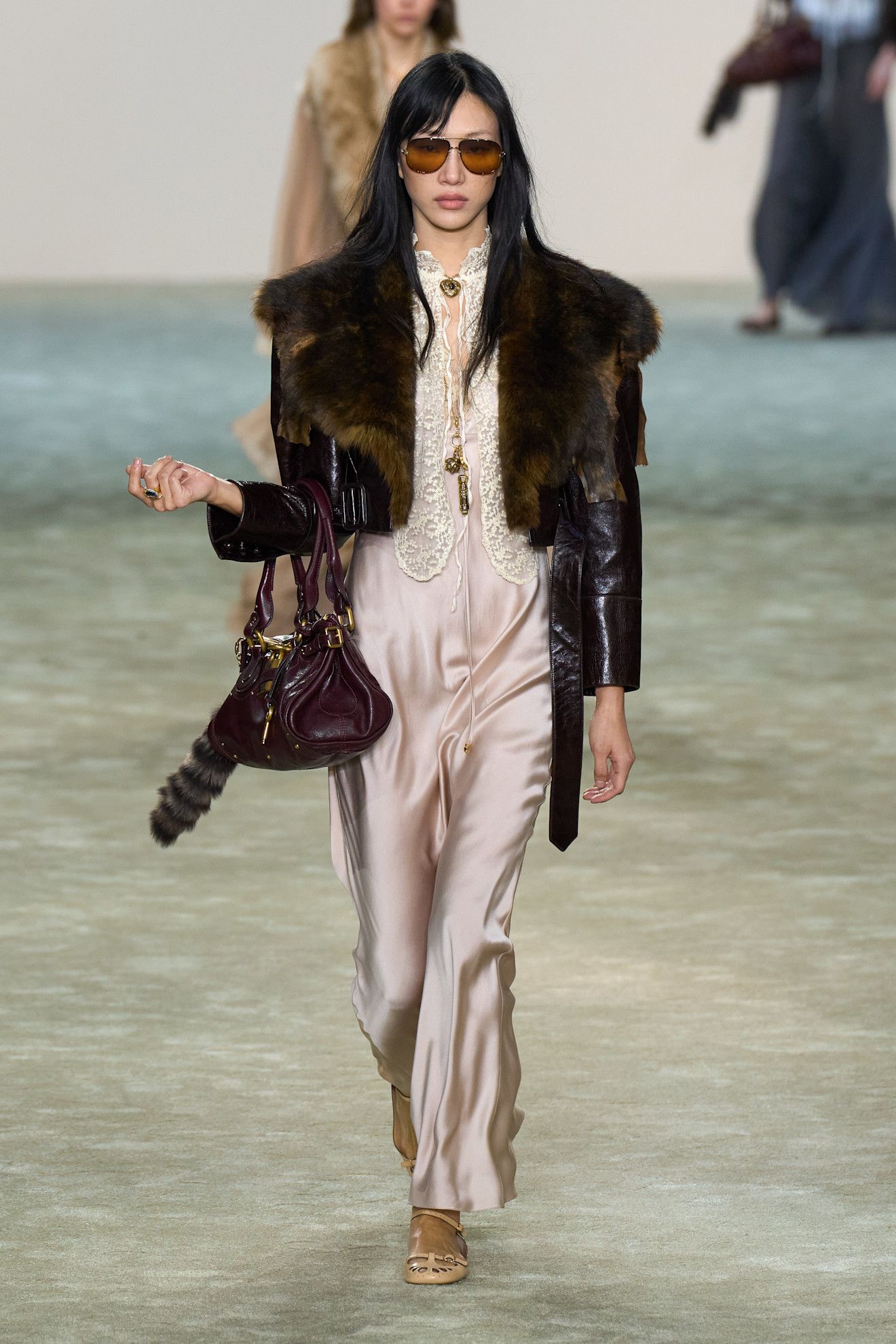 Chloé spring/summer 2026 runway model.