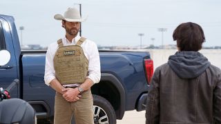 Jared Padalecki as Texas ranger Walker in The CW series Walker season 4