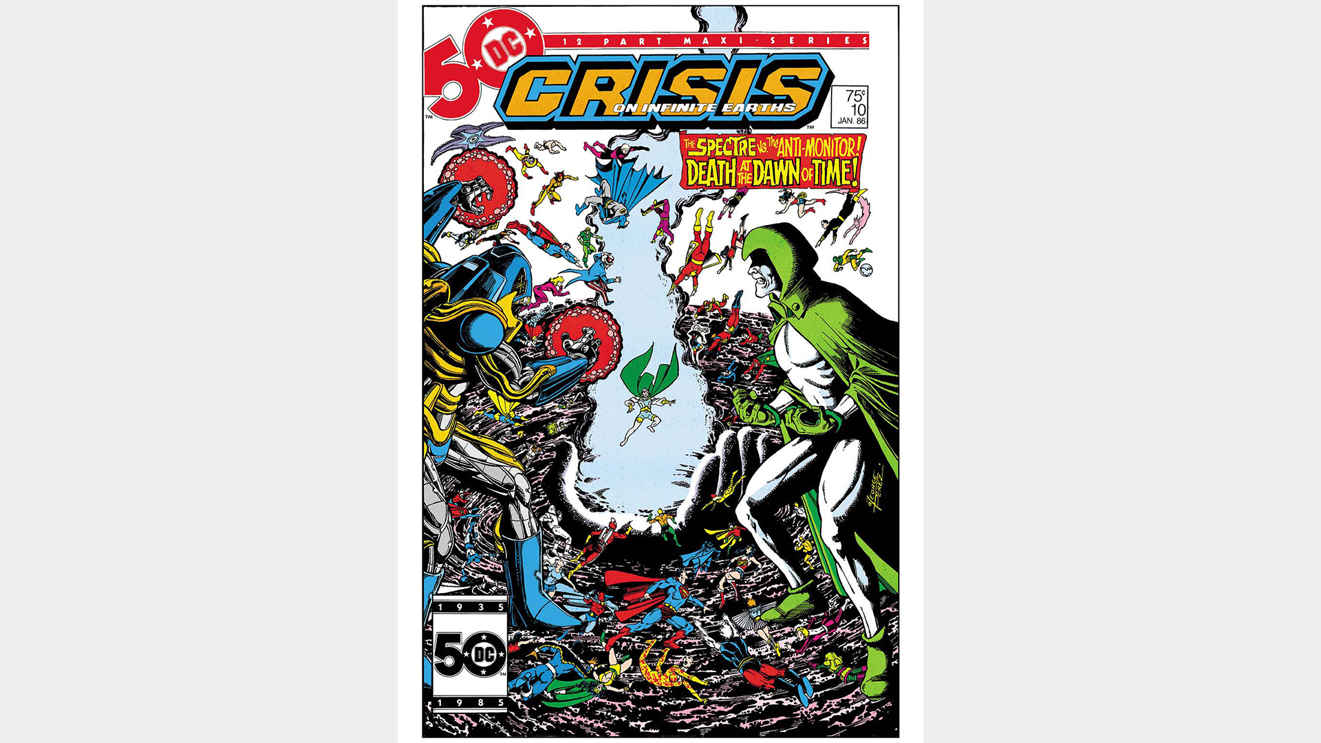 CRISIS ON INFINITE EARTHS #10 FACSIMILE EDITION