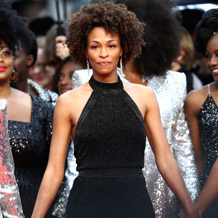 A&iuml;ssa Ma&iuml;ga balmain cannes 2018