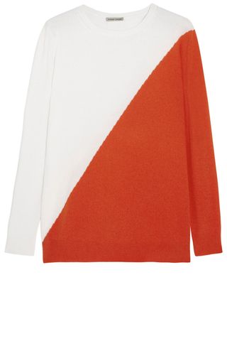 Tomas Maier Color-Block Cashmere Sweater, £600