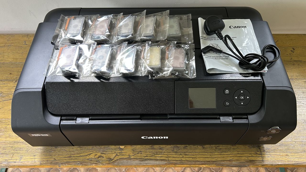 Canon imagePROGRAF PRO-310 during our review