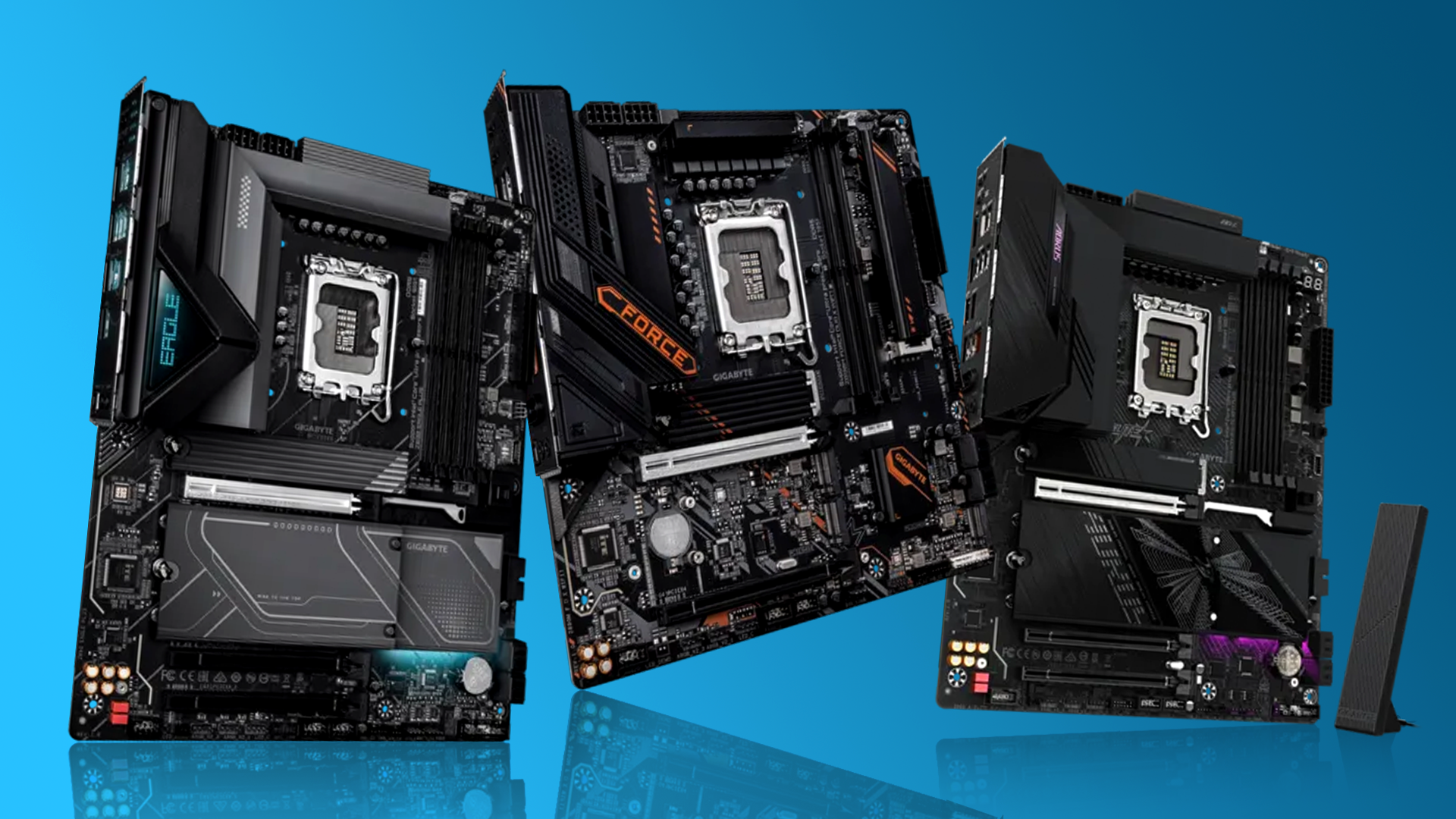 New z890 Gigabyte motherboards