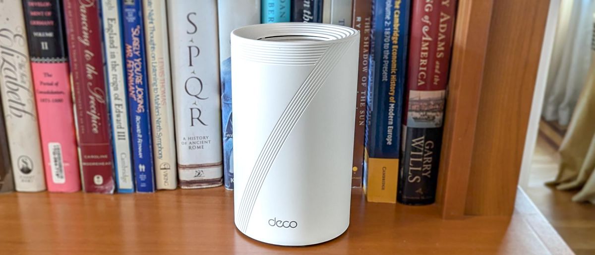 TP-Link Deco BE63 on table