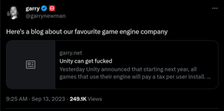 Here's a blog about our favourite game engine company