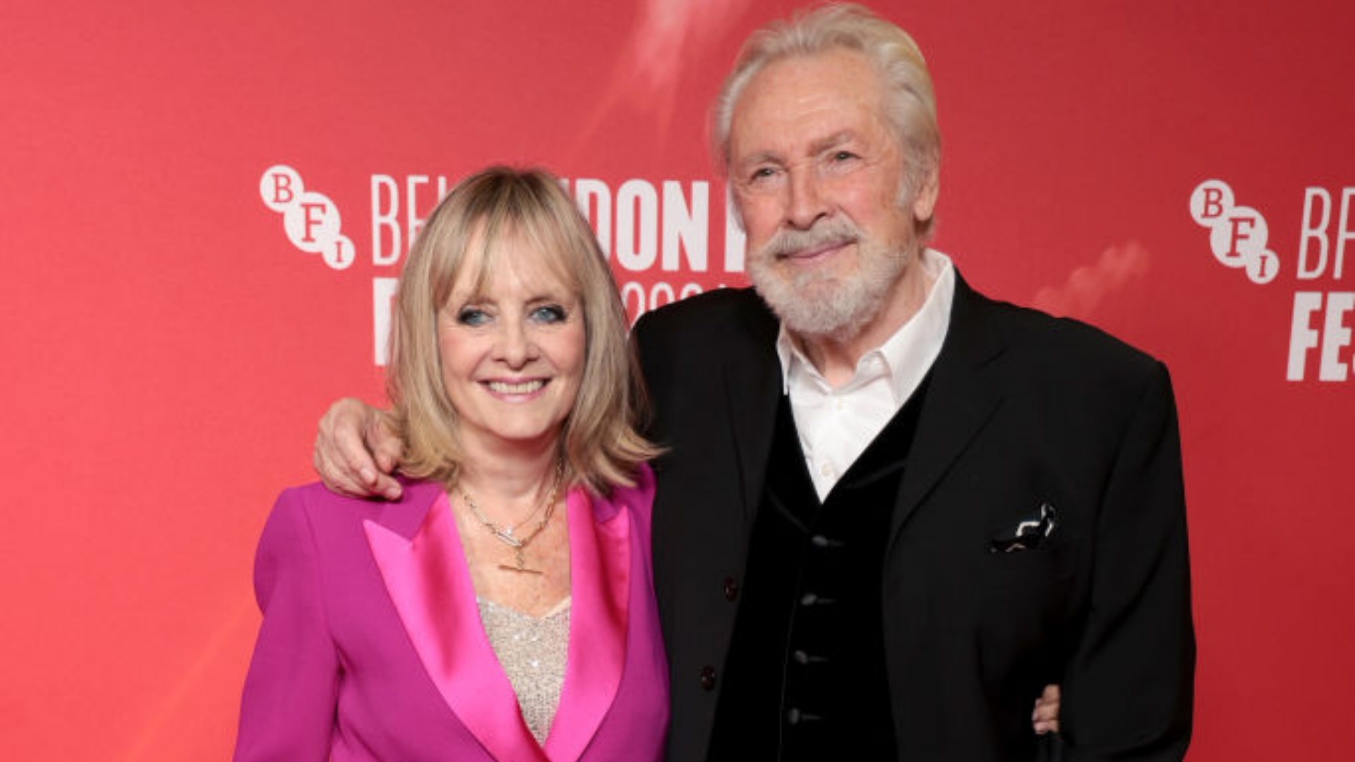 Twiggy and husband Leigh Lawson