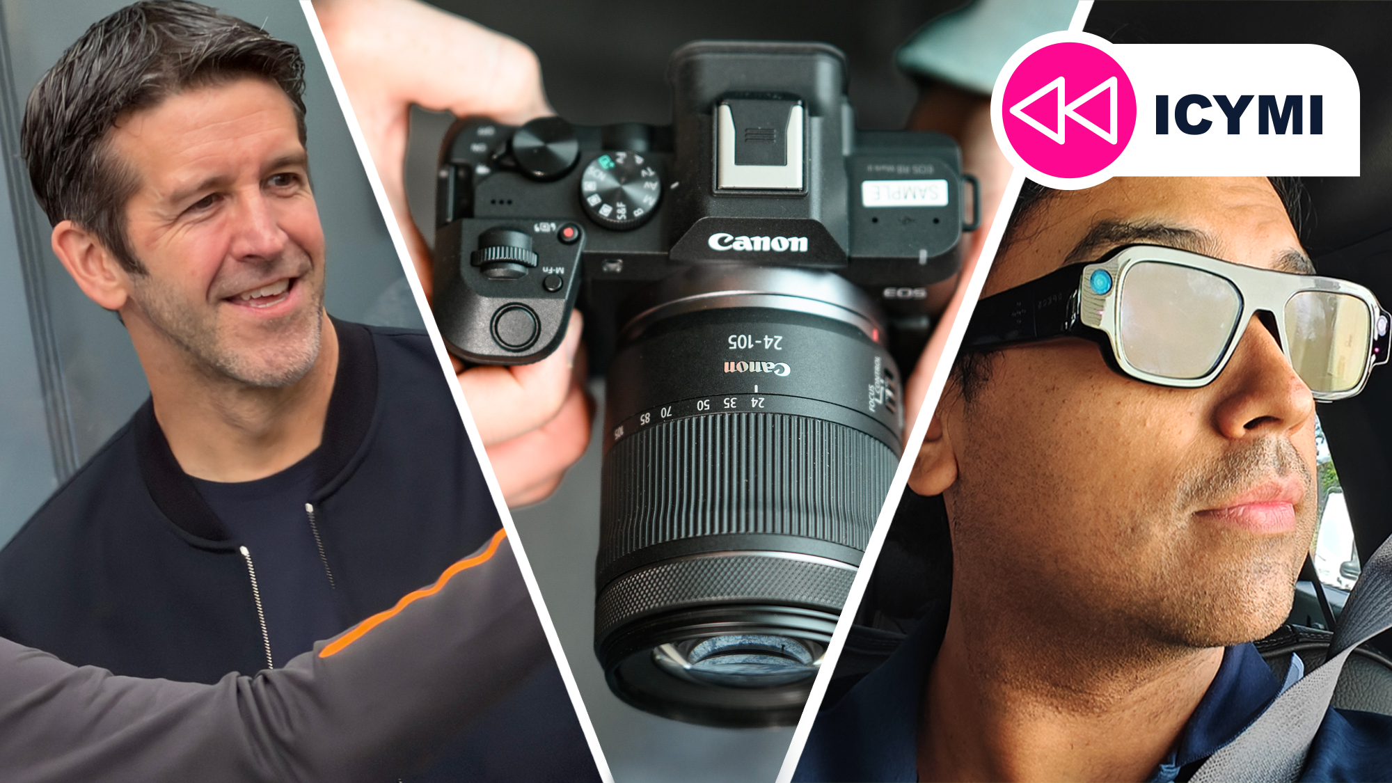 Apple's CEO, Canon's new camera, and the latest Snap smart glasses.
