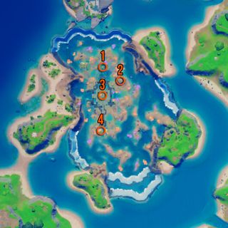 Fortnite artifacts from Coral Castle map