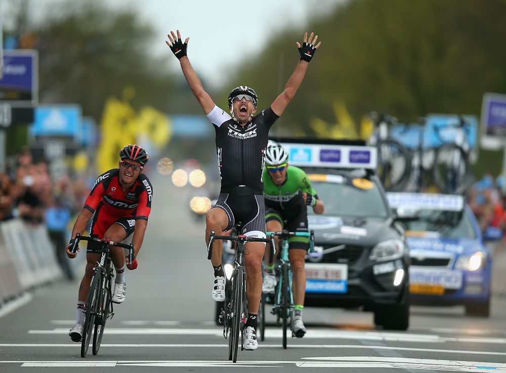 Fabian Cancellara won his third Tour of Flanders in 2014.