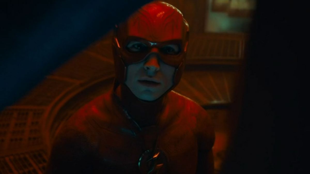 Ezra Miller as Barry Allen in The Flash