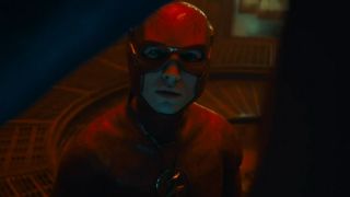 Ezra Miller as Barry Allen in The Flash