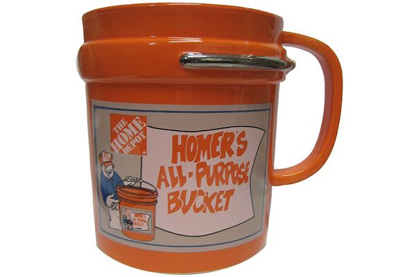 recall, The Home Depot, Homer&#039;s bucket mug