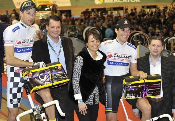 Franco Marvulli and Christian Grasmann won the scratch race