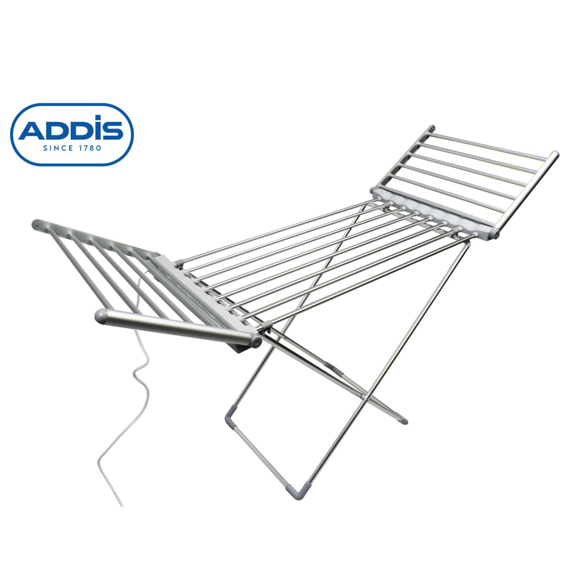 Addis 12m Heated Wing Clothes Airer