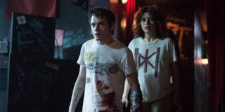 Anton Yelchin and Alia Shawkat in Green Room