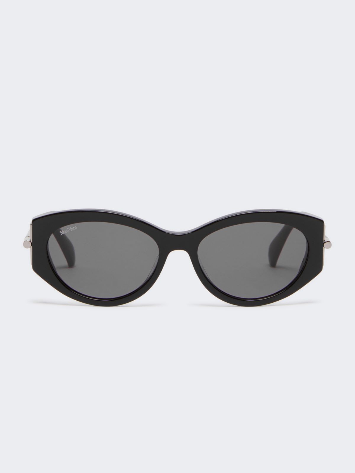 Oval Sunglasses - Black