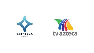 Estrella Media and Azteca America logos