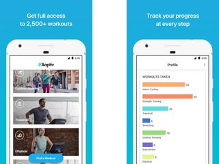 Aaptiv (Android, iOS: $9.99 / £8.99 per month)