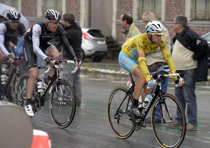 Yellow jersey Vincenzo Nibali (Astana)