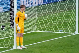 Jordan Pickford passed a new England record for minutes without conceding during the tournament