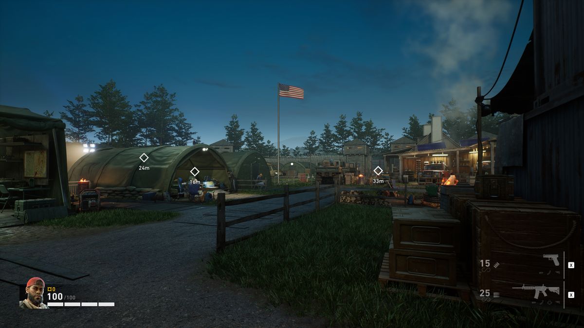 Back 4 Blood settings image quality comparison screenshots