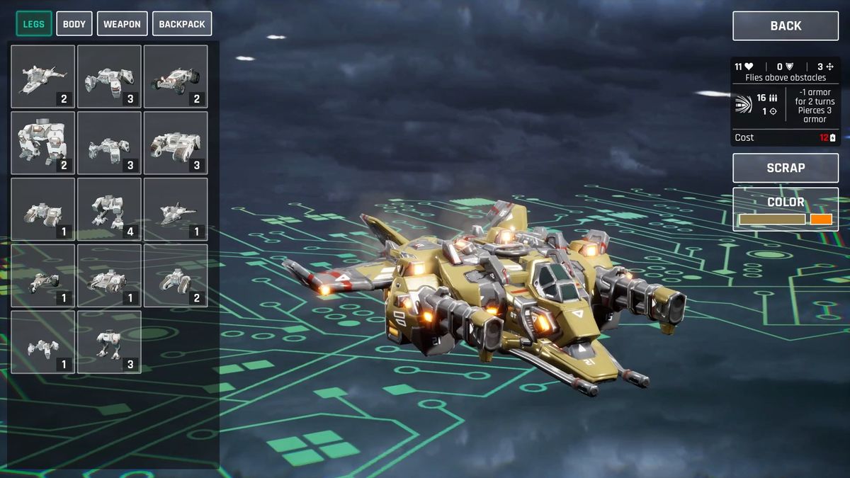 An image of mechs fighting giant monsters from game Mech Armada