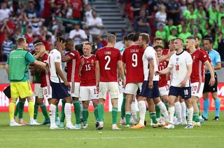 Hungary shocked England