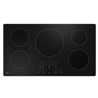 GE Built-in 5 Burner Black induction Cooktop