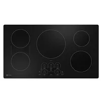 GE Built-in 5 Burner Black induction Cooktop