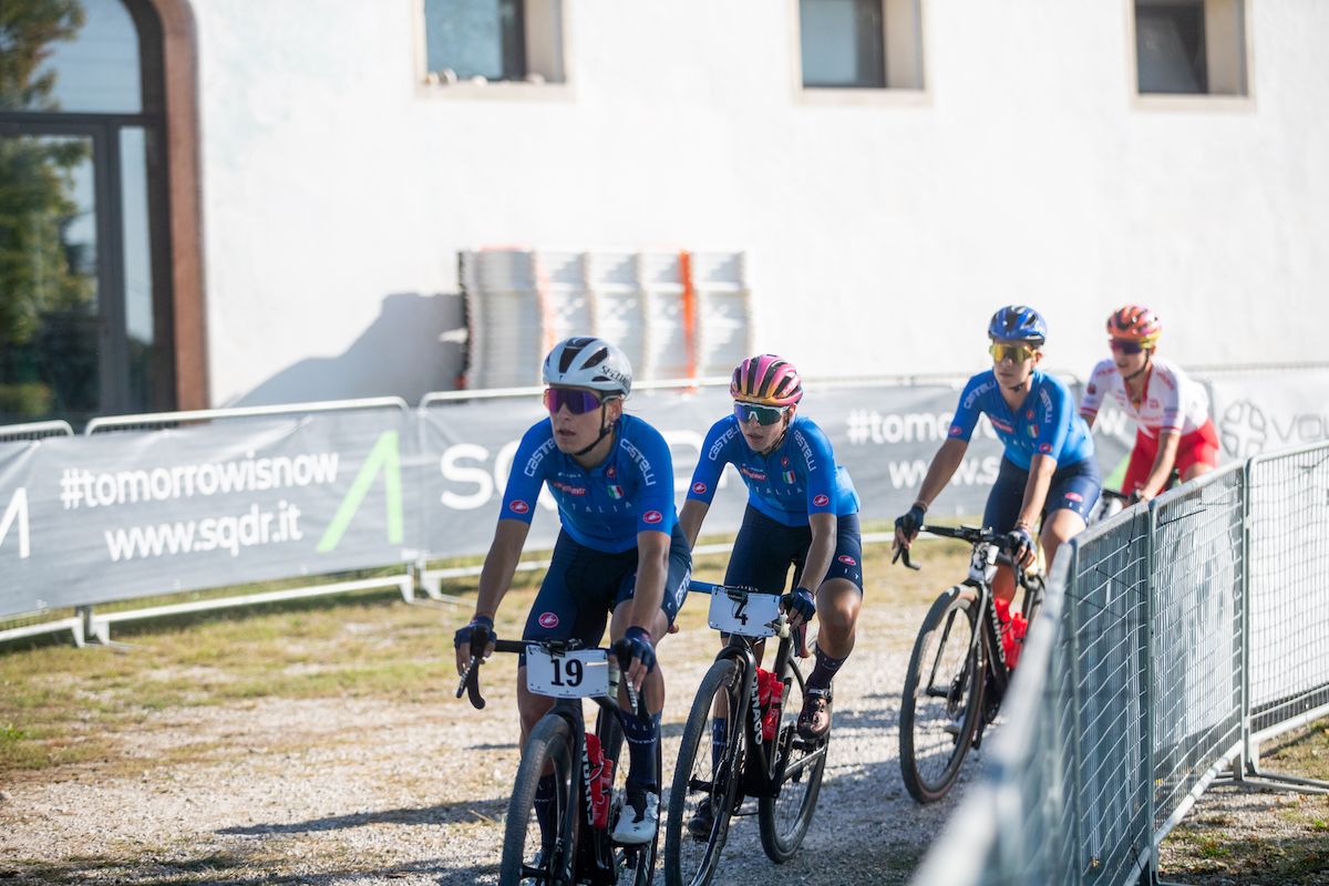 Italian riders set the pace