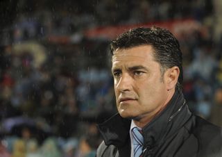 Former Real Madrid and Spain winger Michel up against Los Blancos as Getafe coach in 2010.