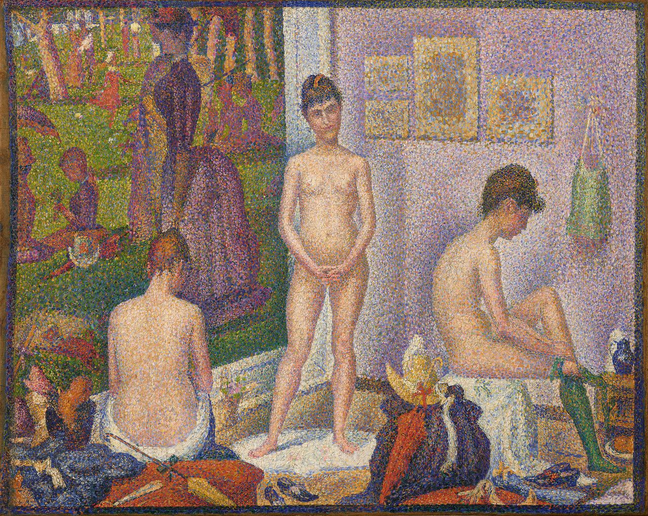 Fig 1: Les Poseuses, Ensemble by Seurat. $149.24 million.