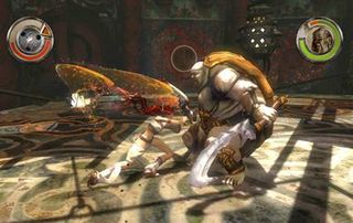Heavenly Sword looks quite similar to God of War.