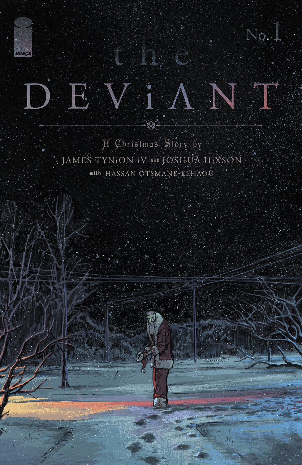 Arte de portada de The Deviant #1.