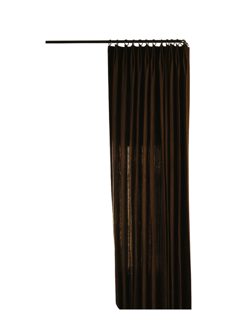Single-Panel Unlined Drapery in Le Caf&eacute; by Molly Kidd