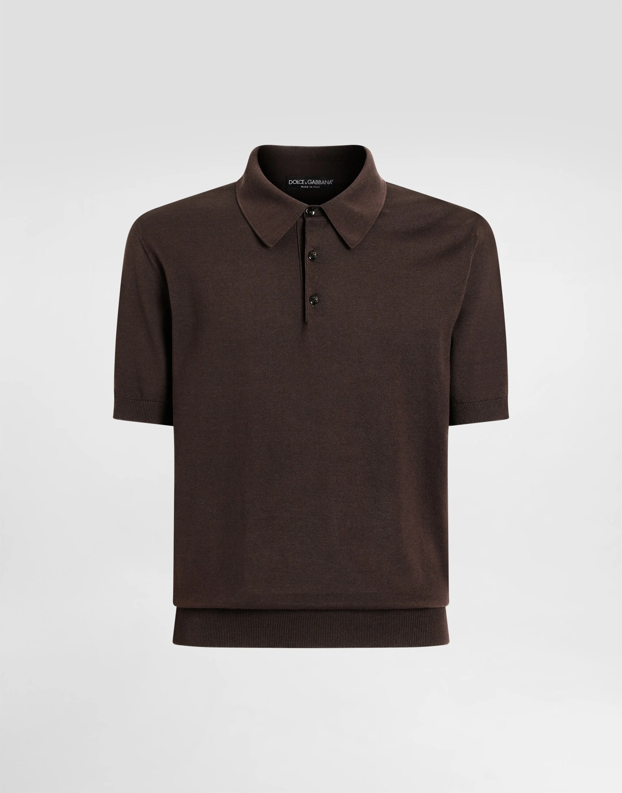Dolce &amp;amp; Gabbana, Short-Sleeved Cotton Polo-Shirt